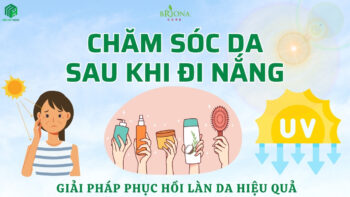 Chăm sóc da sau khi đi nắng giúp da phục hồi và khỏe mạnh hơn