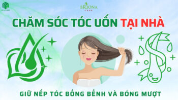Chăm sóc tóc uốn tại nhà giúp tóc bồng bềnh và bóng mượt như vừa ra salon