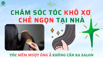 Chăm sóc tóc khô xơ chẻ ngọn tại nhà giúp tóc mềm mượt, óng ả tự nhiên