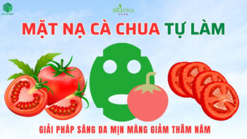 Mặt nạ cà chua tự làm giúp sáng da, mịn màng và giảm thâm nám hiệu quả