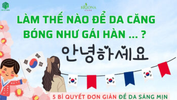 Làm da căng bóng như gái Hàn với 5 bí quyết chăm sóc da tự nhiên